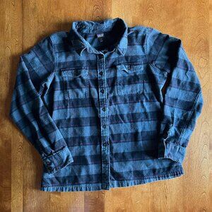 Patagonia twilight blue flannel 12